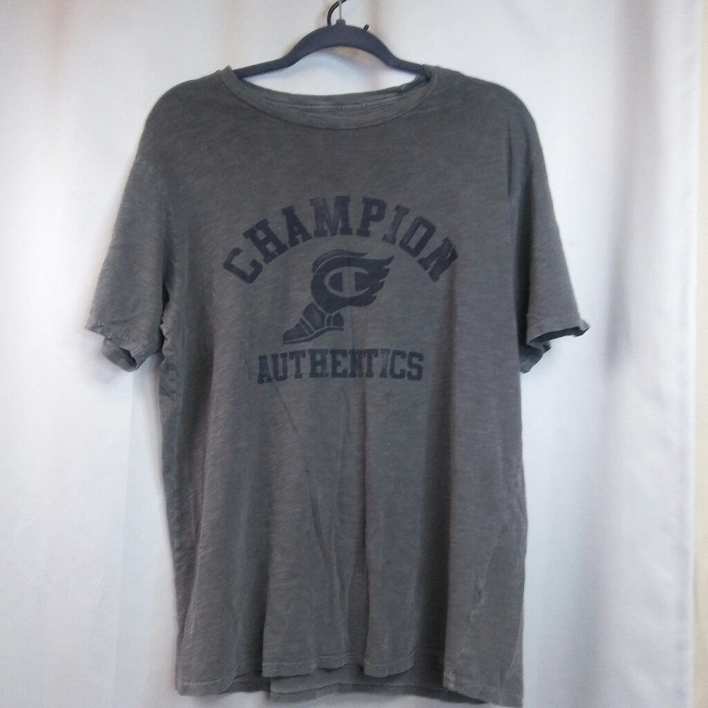 Champion Retro Distressed Burnout T, L